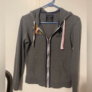 US Polo Association grey hoodie Size M